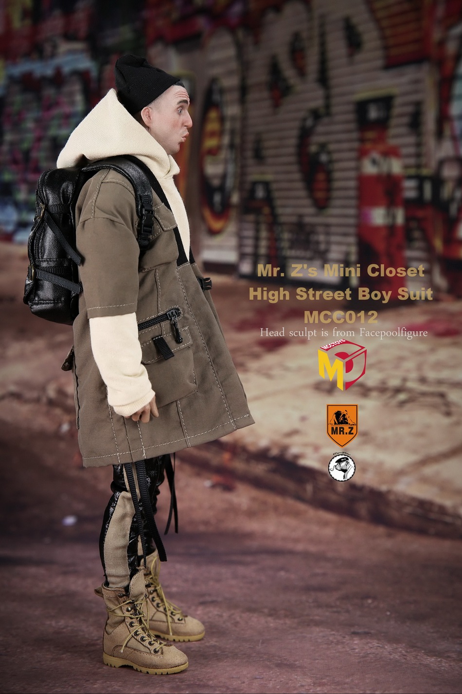 MCCToys x Mr Z’s MCC012 Mini Closet - High Street Boy Suits
