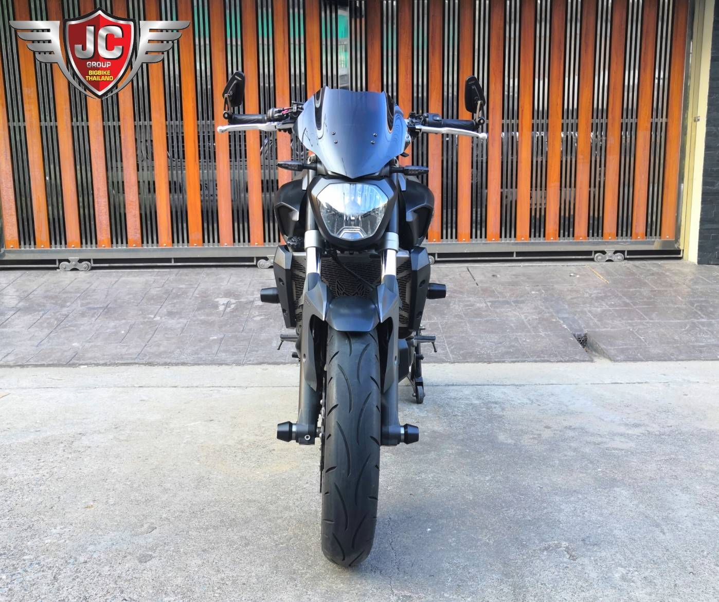 MT07รถปลายปี 2015 ของแต่งพอกรุ๊บกริ๊บ