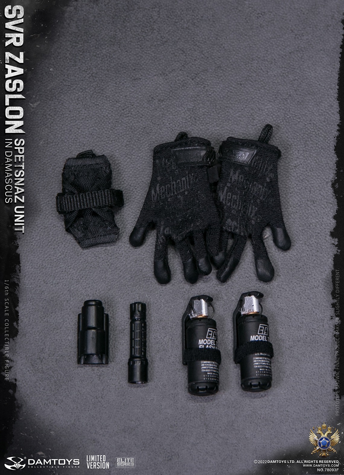 DAMTOYS 78093F 1/6 SVR ZASLON SPETSNAZ UNIT IN DAMASCUS (LIMITED VERSION)