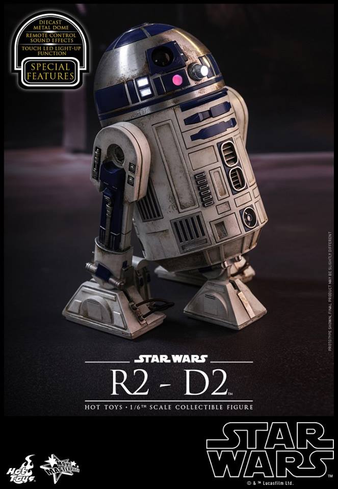 Hot Toys MMS408 STAR WARS: THE FORCE AWAKENS - R2-D2