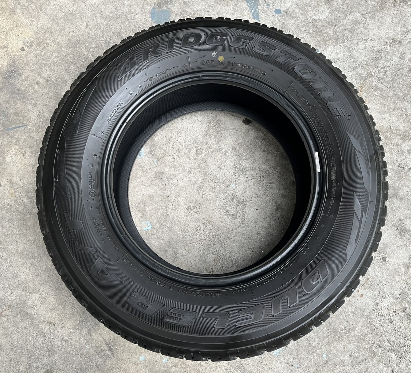 ✨ยาง 1 เส้น✨265-65-17 Bridgestone♨️ปี 21♨️💖สภาพสวย💖