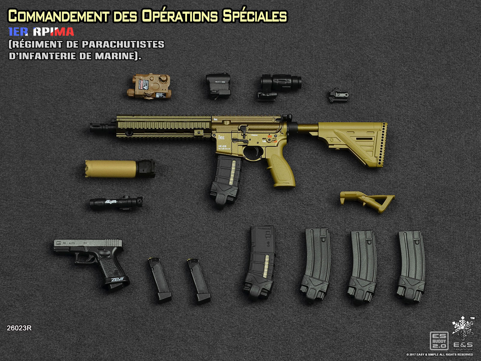 Easy&Simple 26023R Commandement des Opérations Spéciales