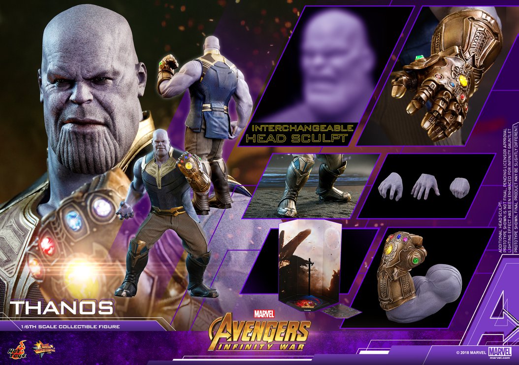Hot Toys MMS479 AVENGERS: INFINITY WAR - THANOS