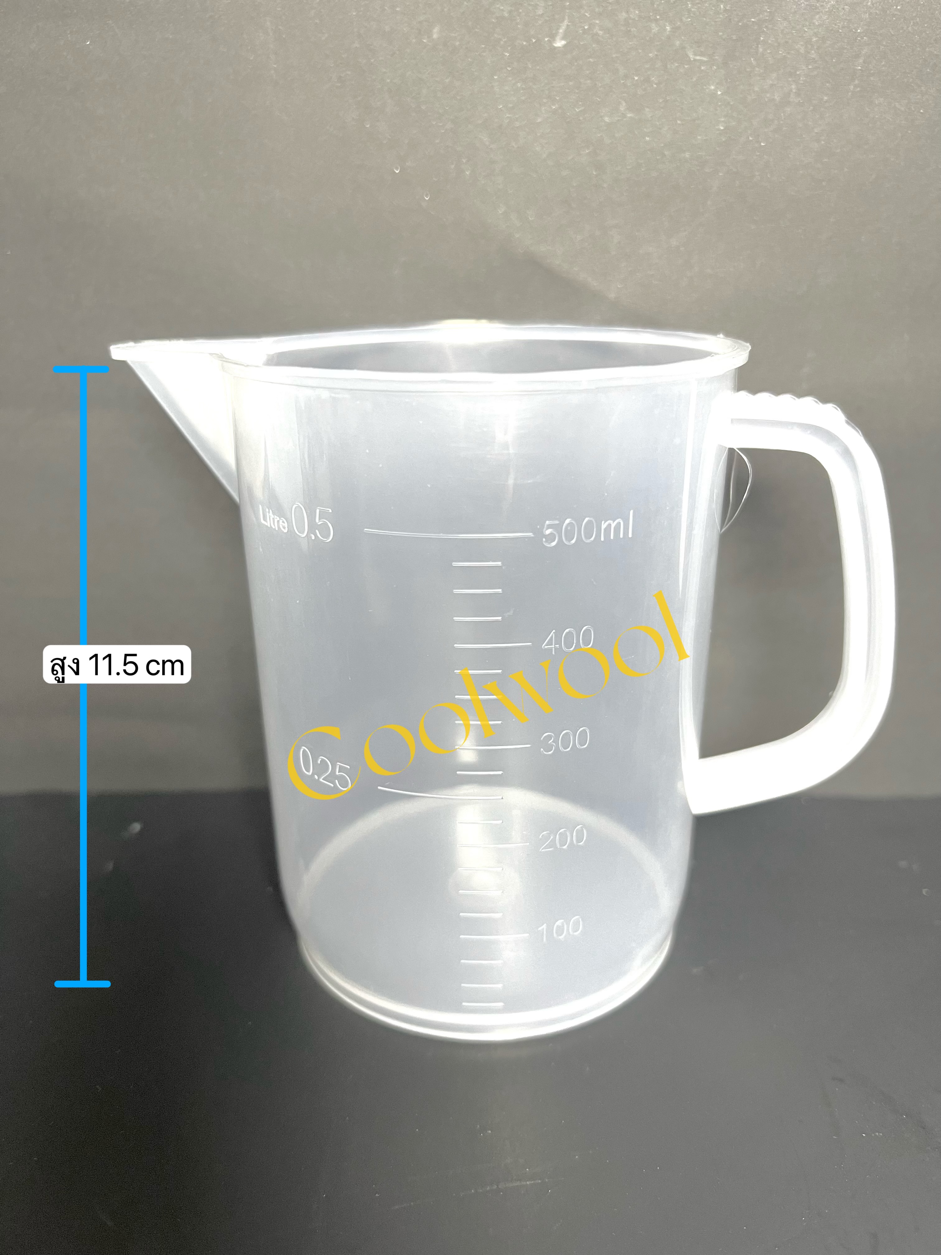 BEAKER PLASTIC, PP บีกเกอรฺ์พลาสติก