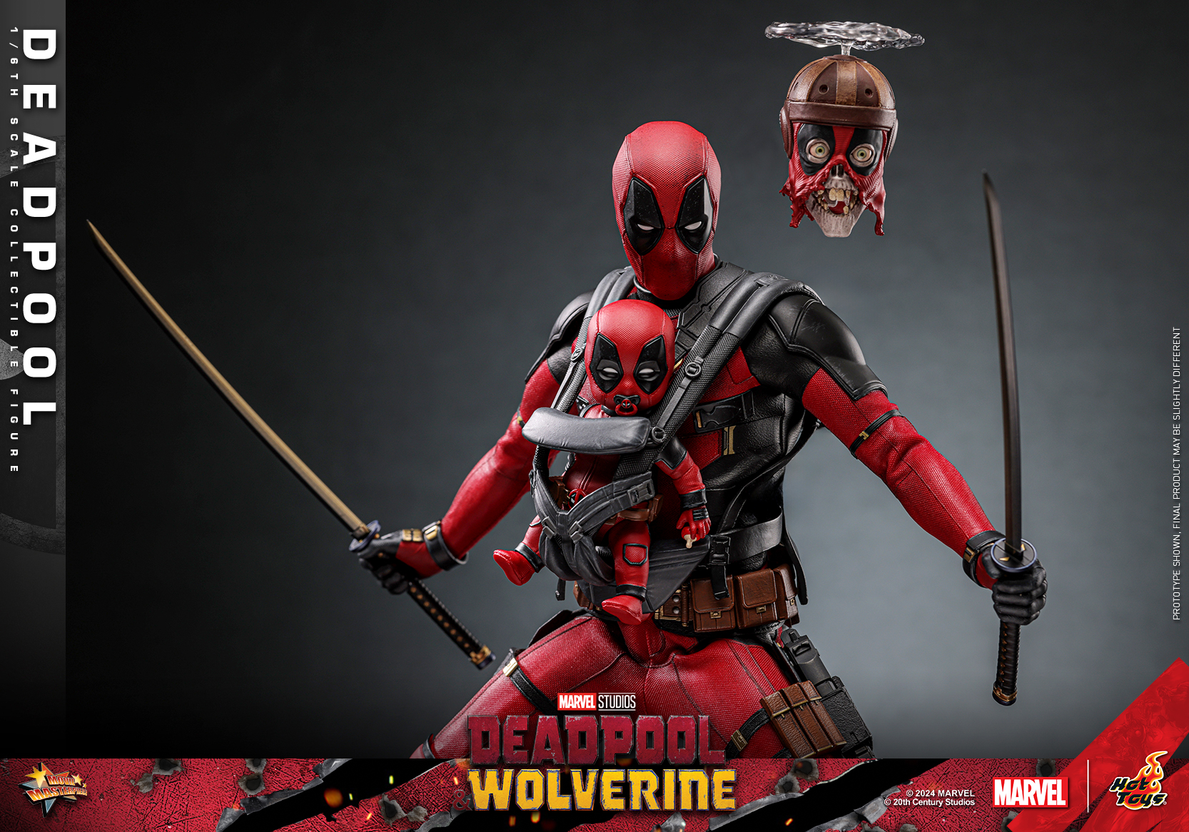 Hot Toys MMS746B Deadpool & Wolverine - Deadpool (Special Edition)
