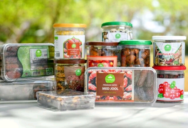 (2กระปุก) vายเป็น เซต อินทผลัม พันธุ์ เดทเลทนัวร์ + อินทผาลัม คาลาส organicwa degletnour khalas date palm