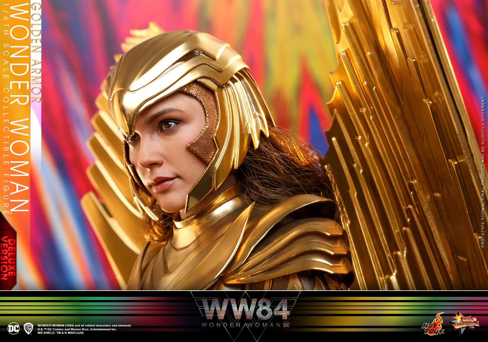 Hot Toys MMS578 1/6 Wonder Woman 1984 - Golden Armor Wonder Woman (Deluxe Version)