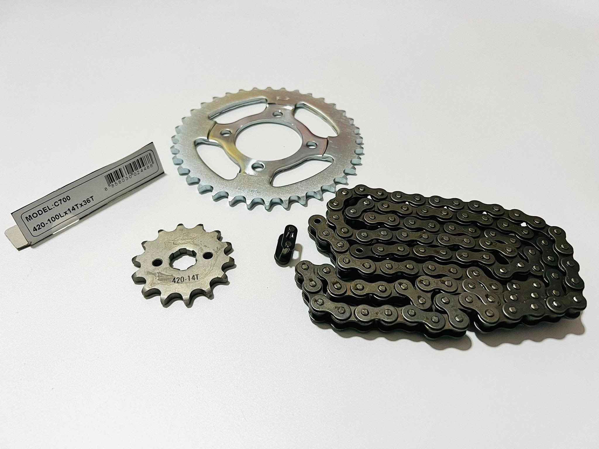 ชุดโซ่สเตอร์c70 c700 ครบชุด