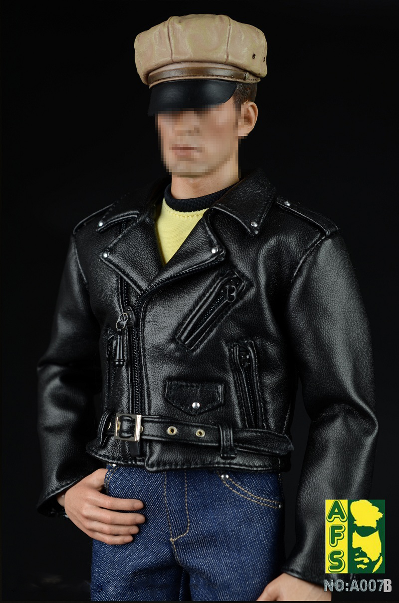 AFS Toys A007 Men hippies motorcycle leather suit