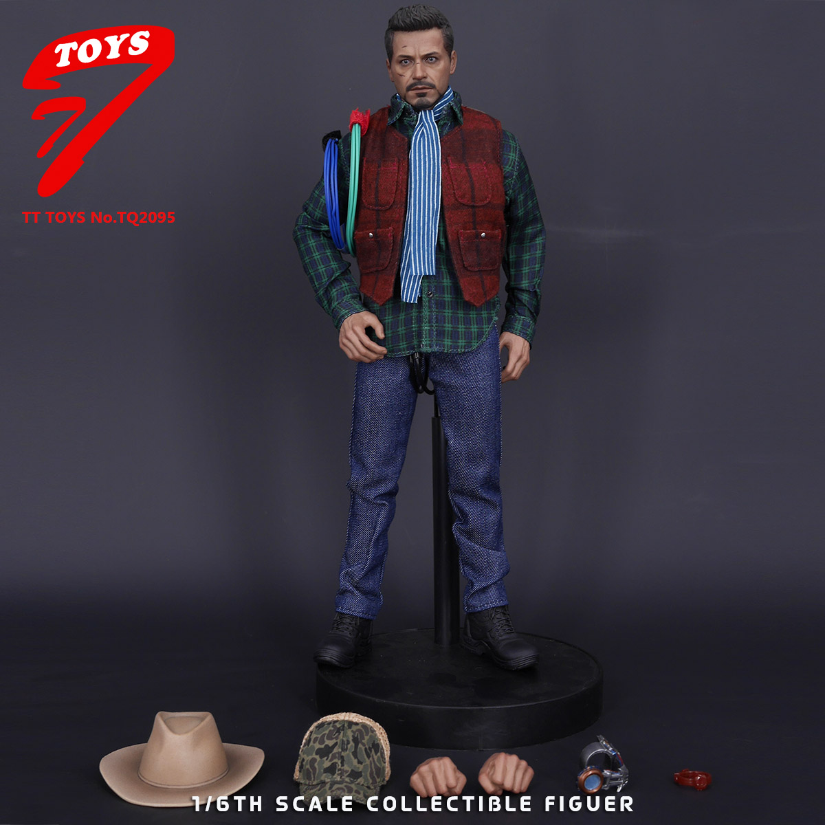 *STOP SUPPLY TTTOYS TQ2095 1/6 Iron Man Tony Rose Mountain Suit