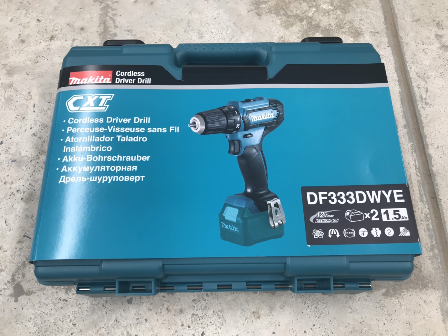 สว่านไร้สาย12V. DF333DWYE MAKITA(แบต2ก้อน)