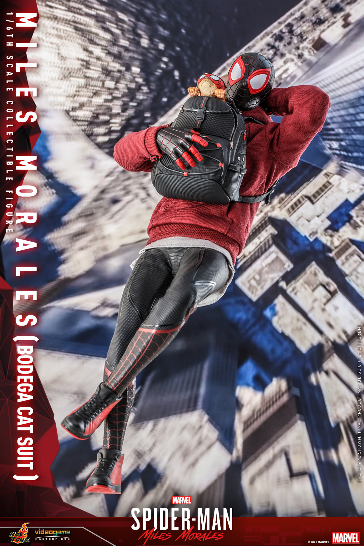 Hot Toys VGM50 1/6 Marvel’s Spider-Man: Miles Morales - Miles Morales (Bodega Cat Suit)