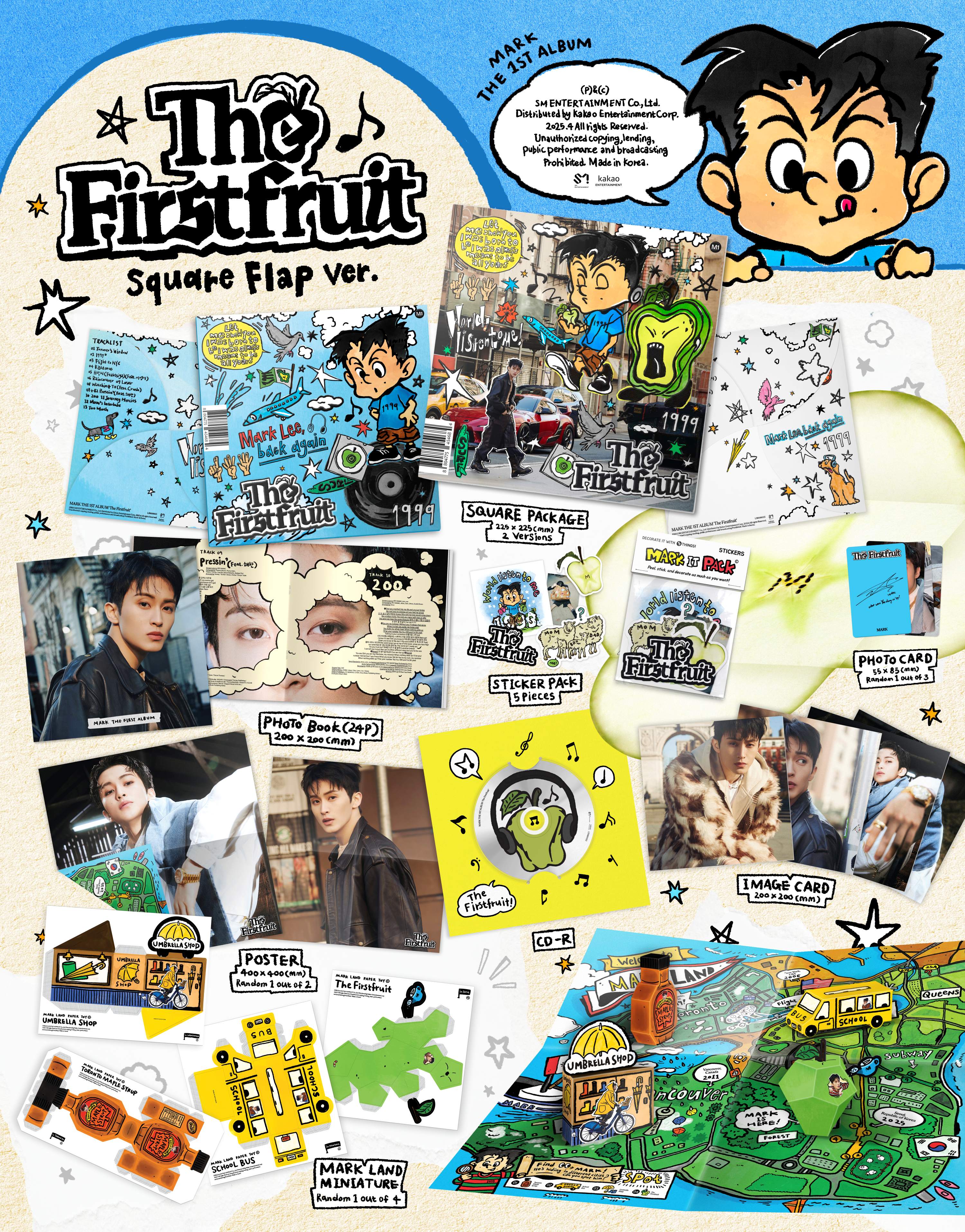 [สั่งทางไลน์เท่านั้น‼️] MARK (NCT)- 1st REGULAR ALBUM The Firstfruit