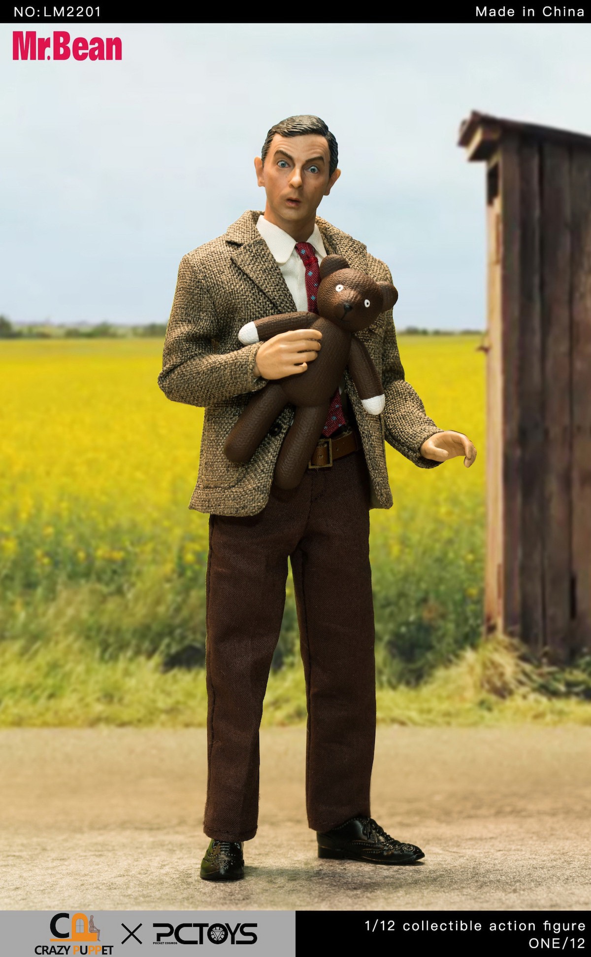 CRAZY PUPPET x PCTOYS LM2201 1/12 Mr. Bean
