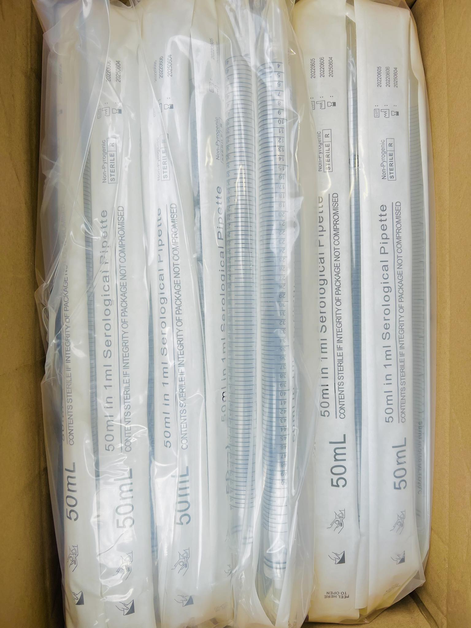 Serological pipette sterile (100/pkg)-Lab medic