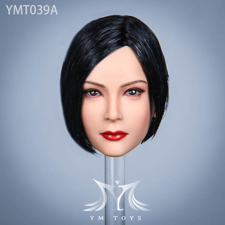 YMTOYS YMT039A 1/6 Ada Wong Headsculpt Black Hair
