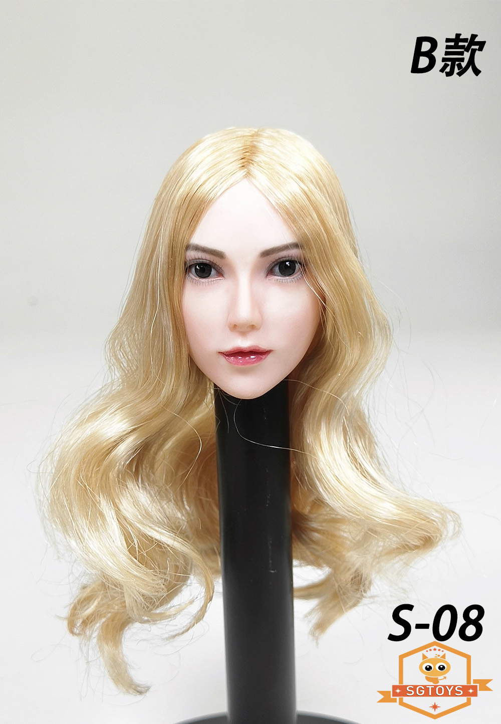 SGTOYS S-08 Female head carving
