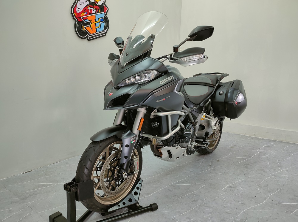 ป้ายแดง 1.1 ล้าน ออกมาปีกว่าจัดไปไม่ถึงครึ่ง‼️ DUCATI MULTISTRADA 1260S จดปี 2022 โมเดลปี19 กระเป๋า2ใบไมล์หลักพัน🤘