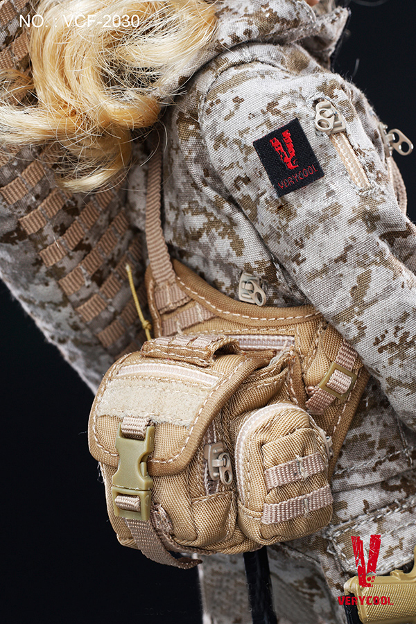 VERYCOOL VCF-2030 DIGITAL CAMOUFLAGE WOMEN SOLDIER - MAX
