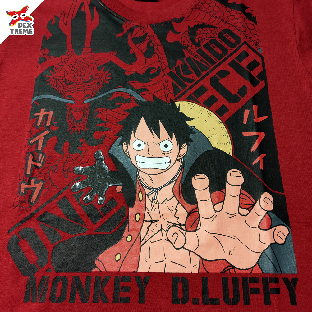 เสื้อวันพีซ One Piece Luffy Kaido