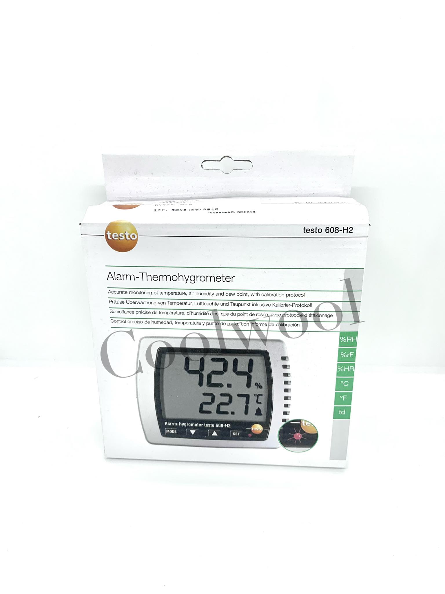 เครื่องวัดความความชื้นและอุณหภูมิ Hygrometer-Testo
