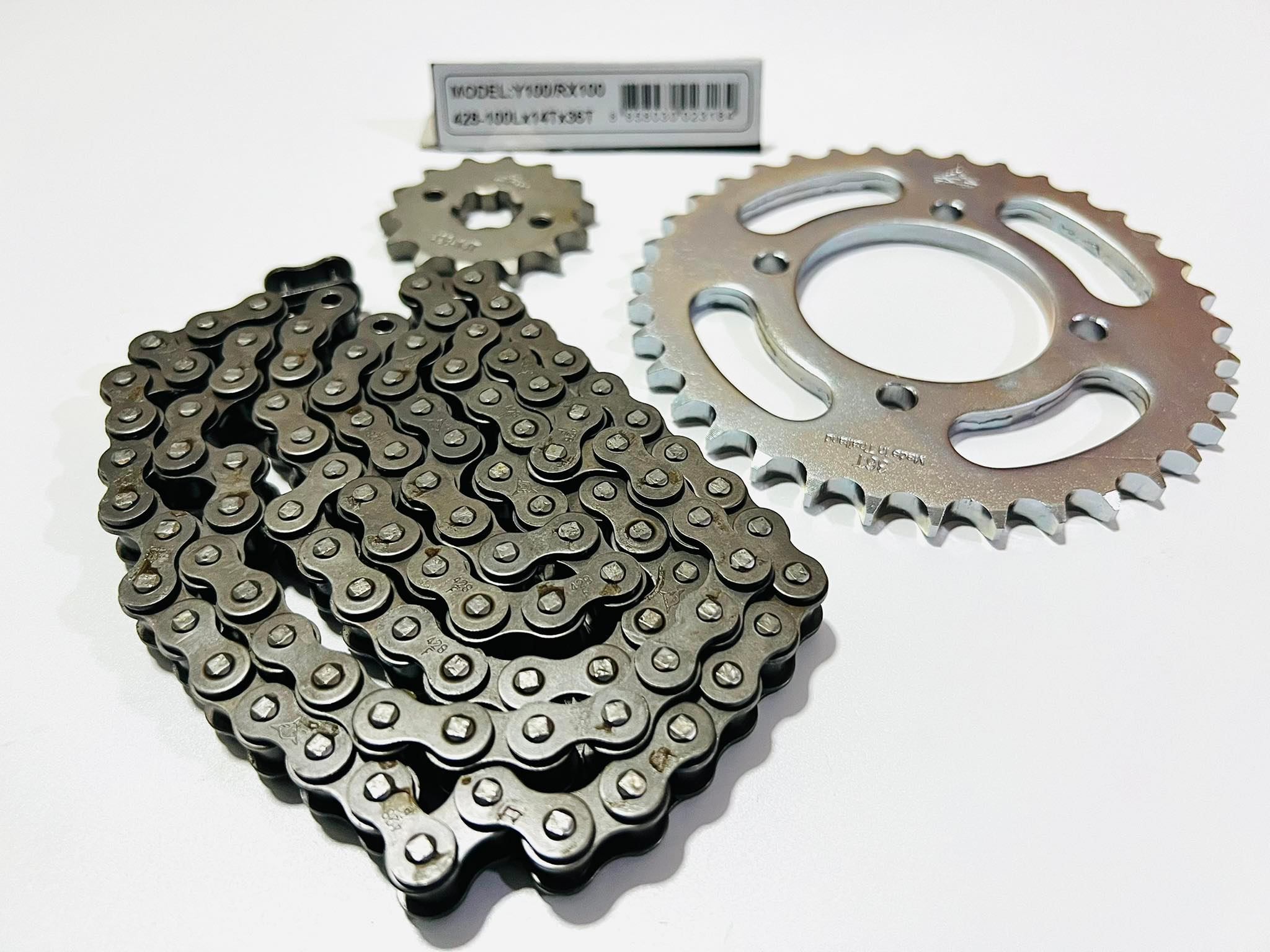 ชุดโซ่สเตอร์y100 rx100 ครบชุด