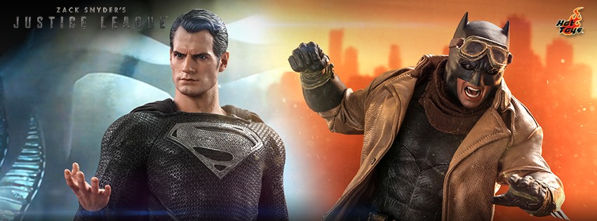 Hot Toys TMS038 1/6 Zack Snyder's Justice League - Knightmare Batman and Superman