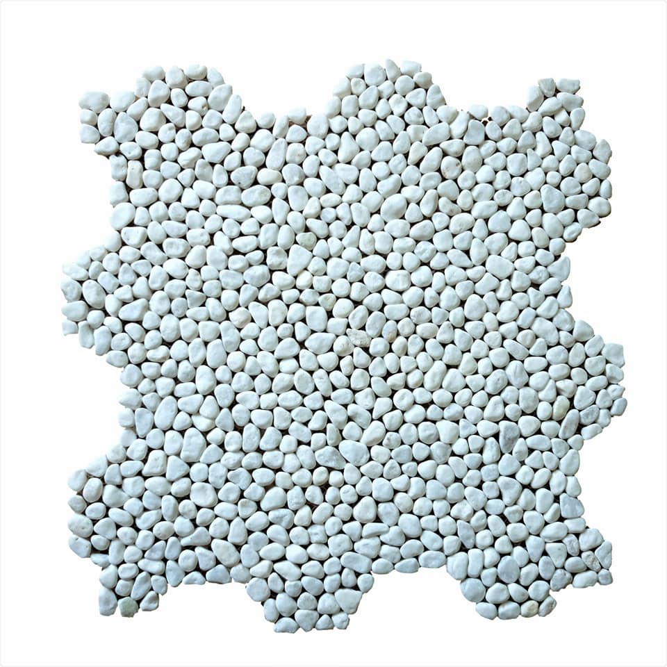 หิน Mini pebble mosaic stone