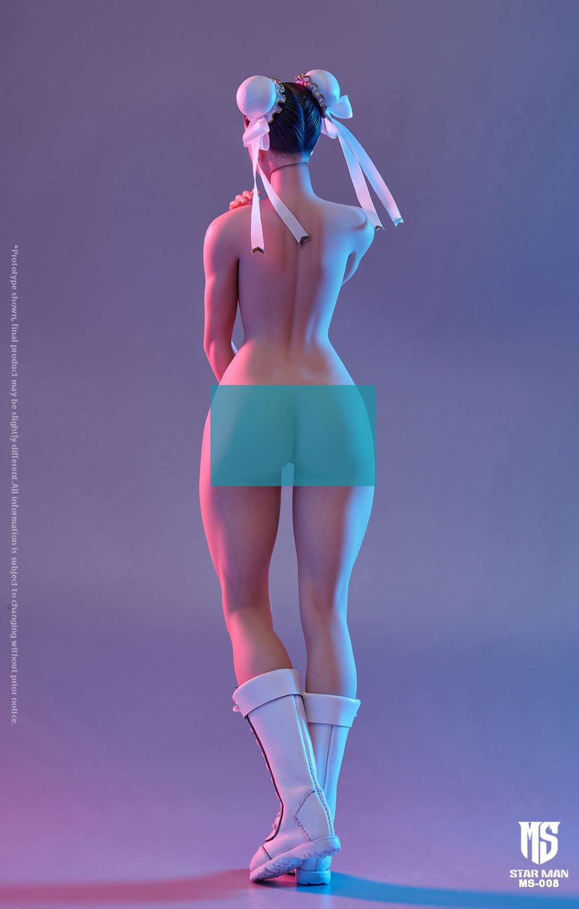 STAR MAN MS-008A Female fighter Chun-li (Blue Cheongsam Version)