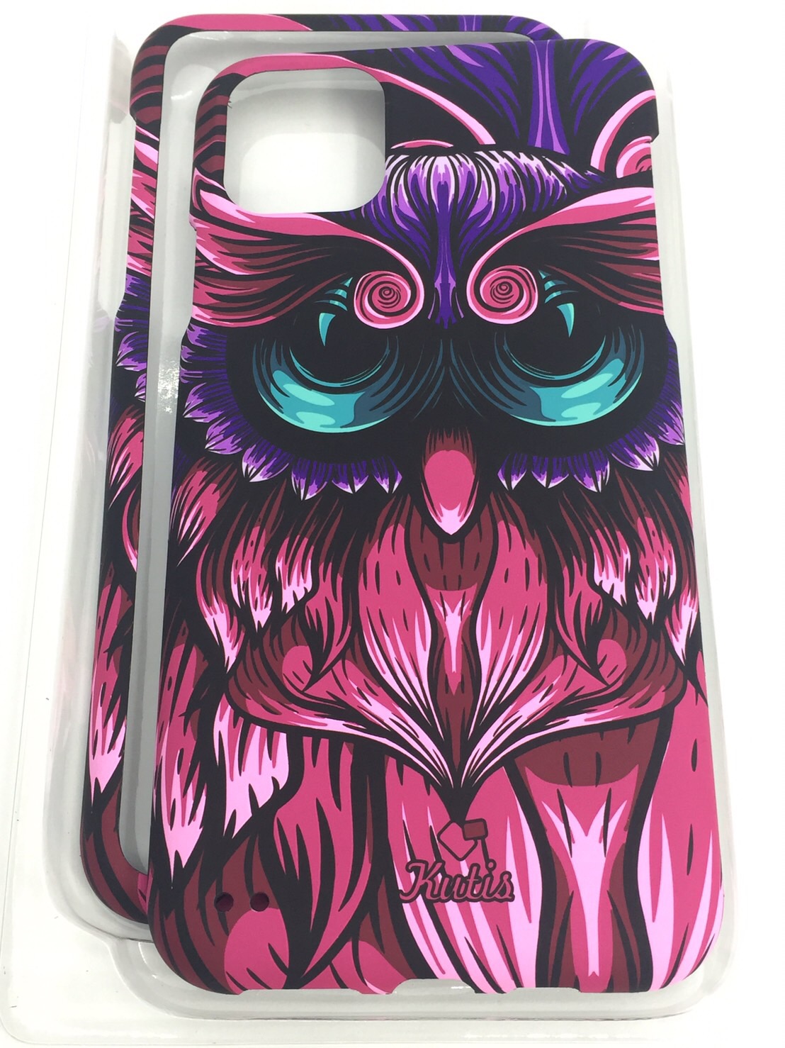 เคสคูทิส(Kutis)เคสไอโฟน11MAX(ลายนกฮูก)มาใหม่ เคสประกบหน้า-หลัง เคสเรืองแสง เคสลายวินเทจ ร้านSuperhero Klongthom