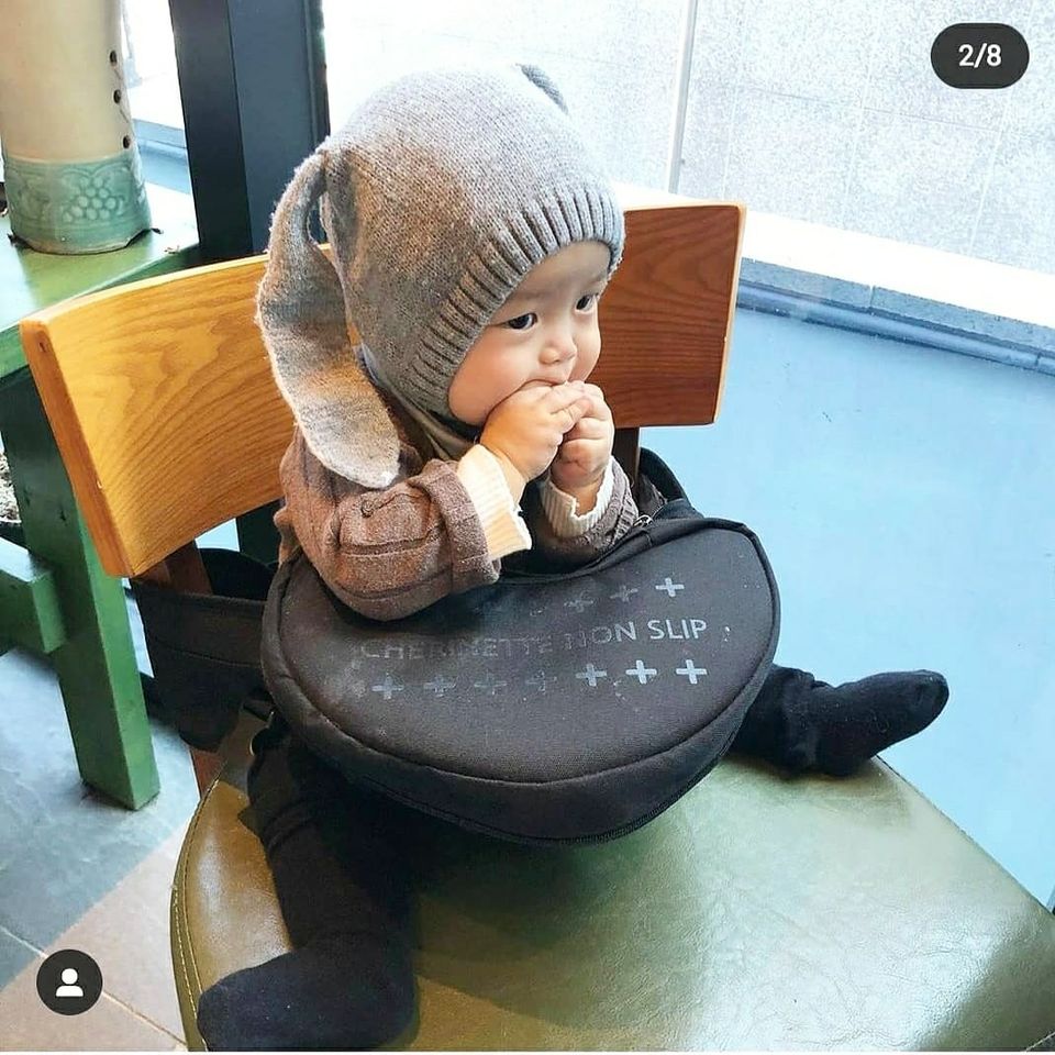 CHERINETTE (เชอร์ริเนท) Wingseat เป้อุ้มลูก กระเป๋าอุ้มลูก รองรับนน.ลูกได้ถึง 15 kg. (MADE IN KOREA)