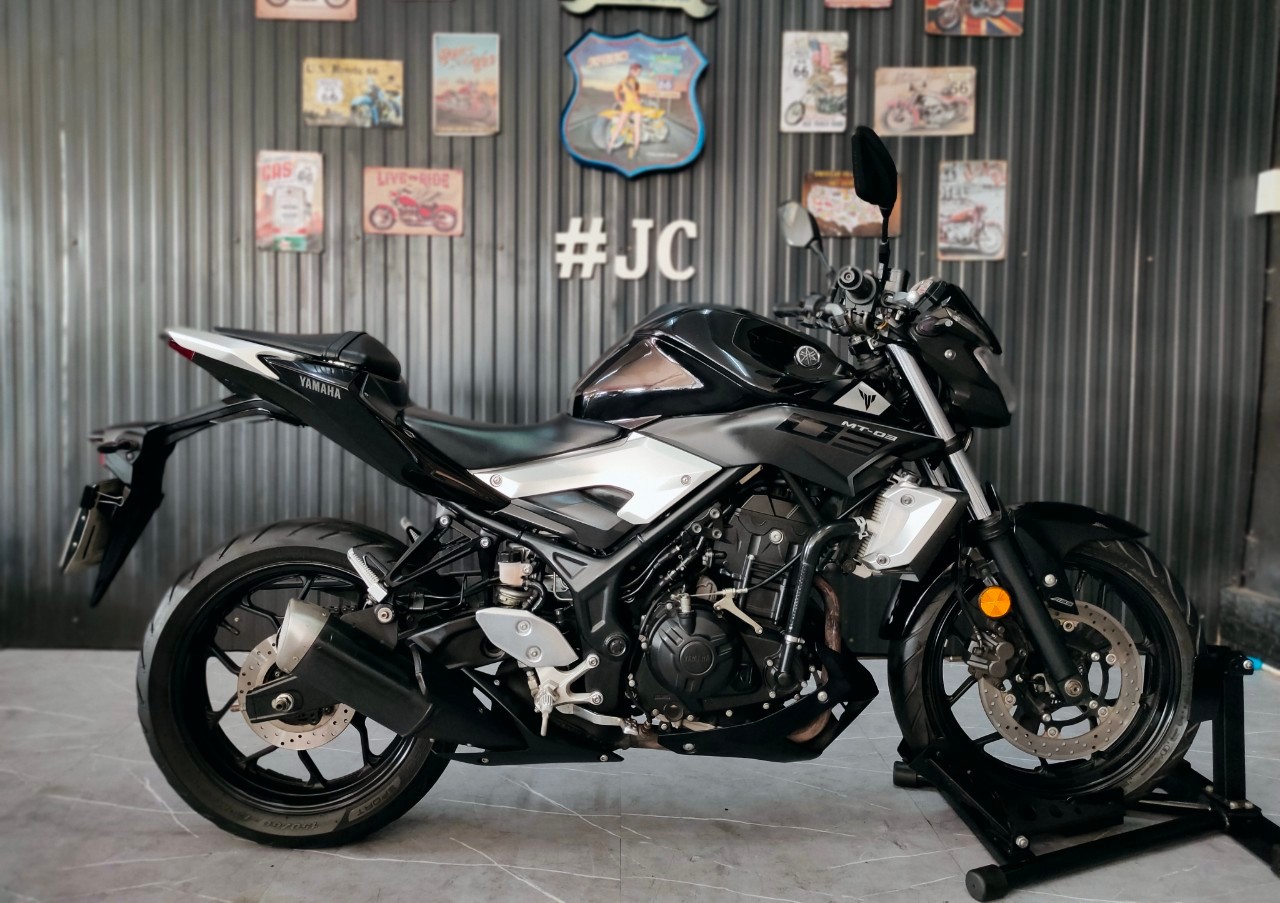 เทิร์นเข้าอีกคันราคาเบาๆ YAMAHA MT03 จดปี 2016จึ้งๆ