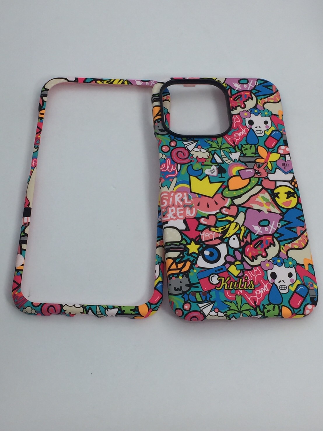 เคสคูทิส(Kutis)เคสไอโฟน13PRO(ลายStreet)มาใหม่ เคสประกบหน้า-หลัง เคสเรืองแสง เคสลายวินเทจ ร้านSuperhero Klongthom