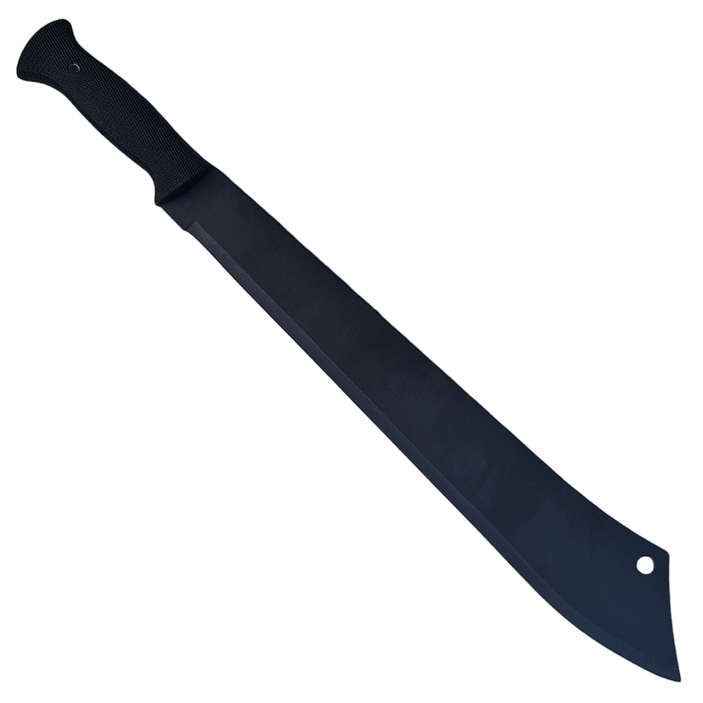 มีดเดินป่า มีดมาเชเต้ Machete B18 ขนาดยาว 22.3 นิ้ว (56.7 ซม.) ปลายตัดพร้อมซองไนล่อนสำหรับเก็บมีด