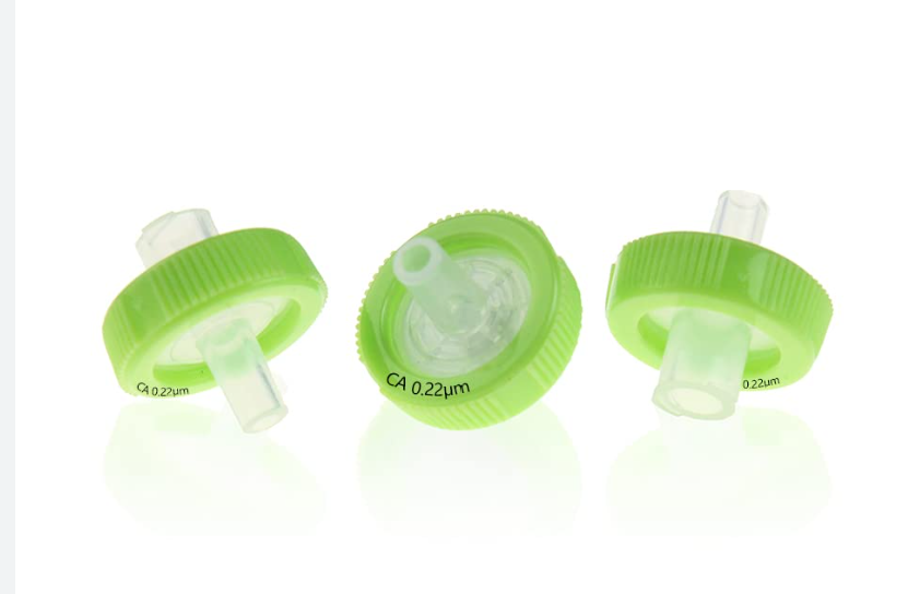 13mm CA Syringe Filter 0.22um with Outer Ring (100ชิ้น/แพ็ค)