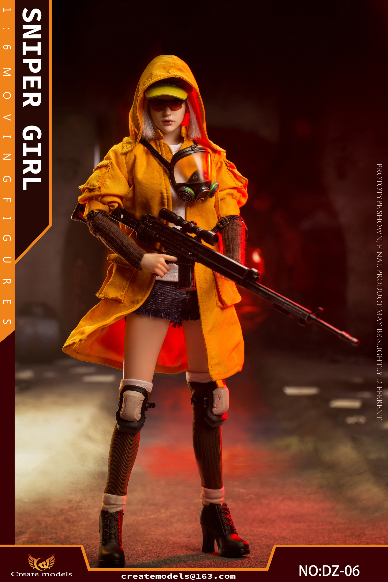 Create models DZ-06 1/6 Sniper Girl - Lan