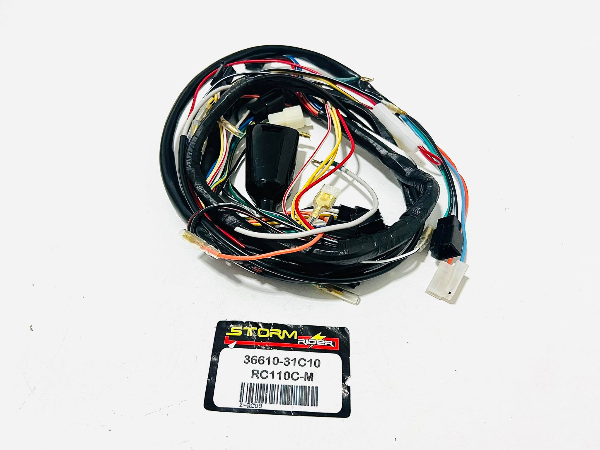 ชุดสายไฟสำหรับมอเตอร์ไซด์ซูซูกิคริสตัล RC110(รุ่นสตาร์ทมือ) นบ.