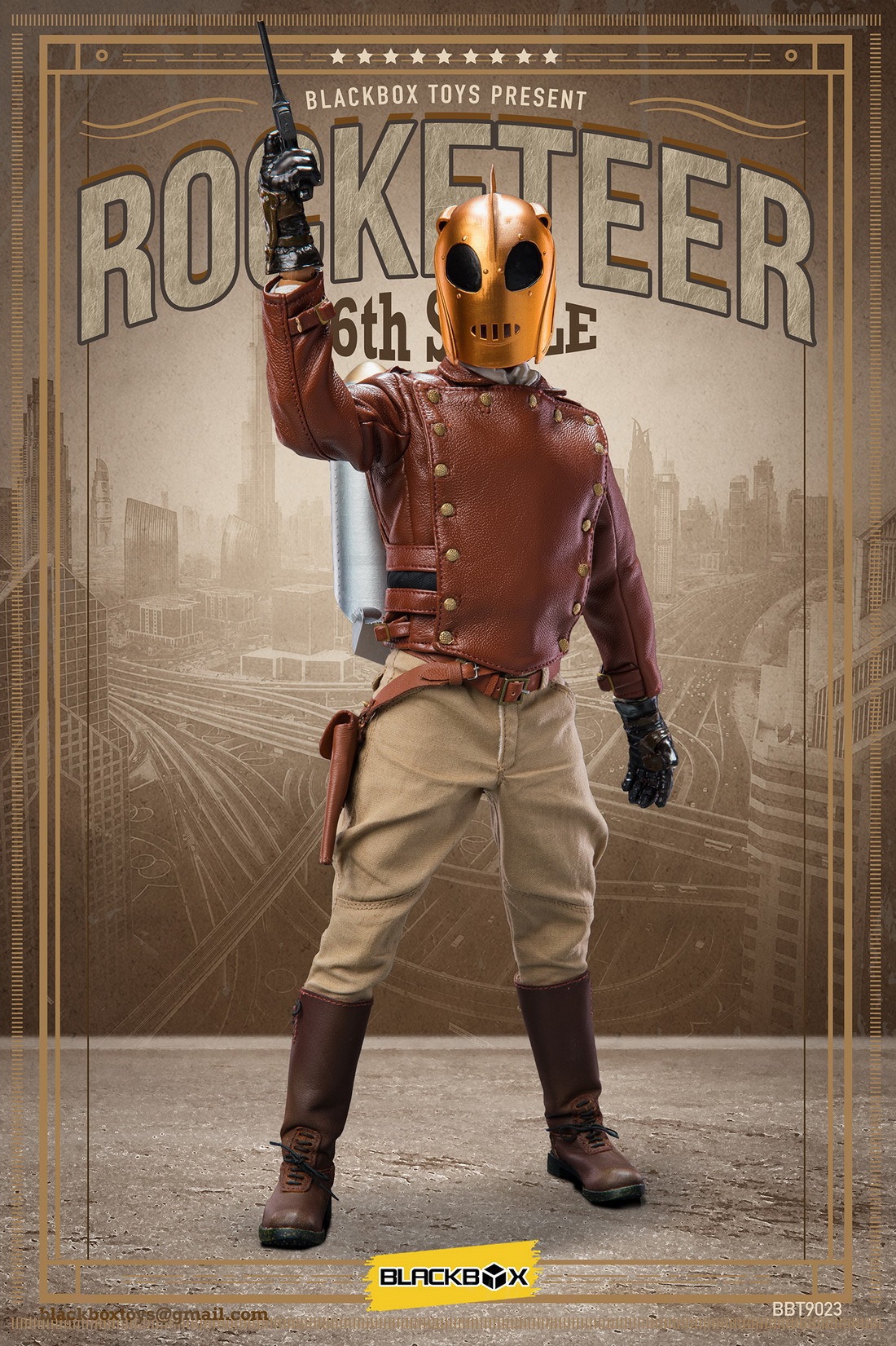 BLACKBOX BBT9023A 1/6 GUESS ME SERIES - ROCKETEER
