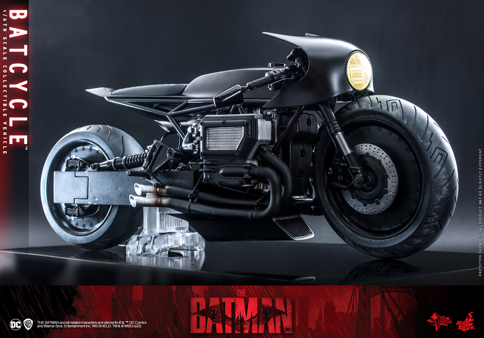 Hot Toys MMS642 1/6 The Batman - Batcycle