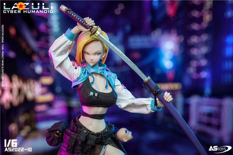 ASTOYS AS2022-10 1/6 CYBER HUMANOID-LAZULI