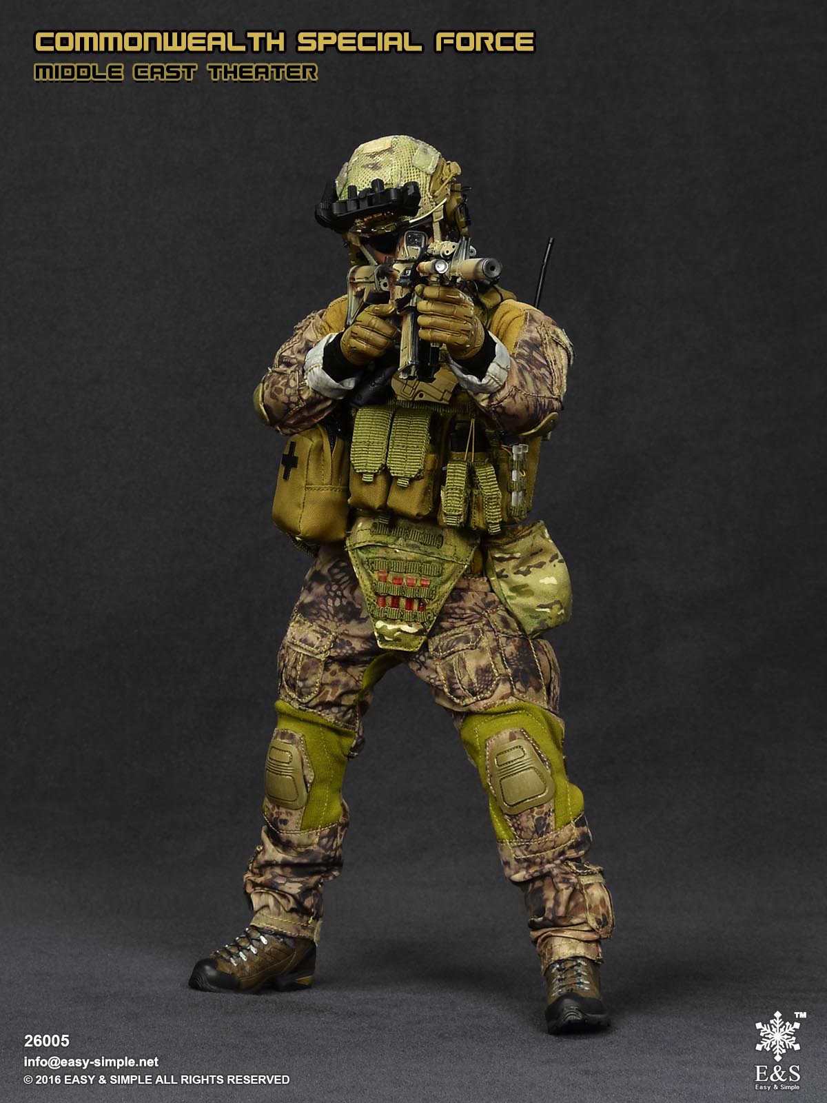 Easy&Simple 26005 Commonwealth Special Force Middle East Theater