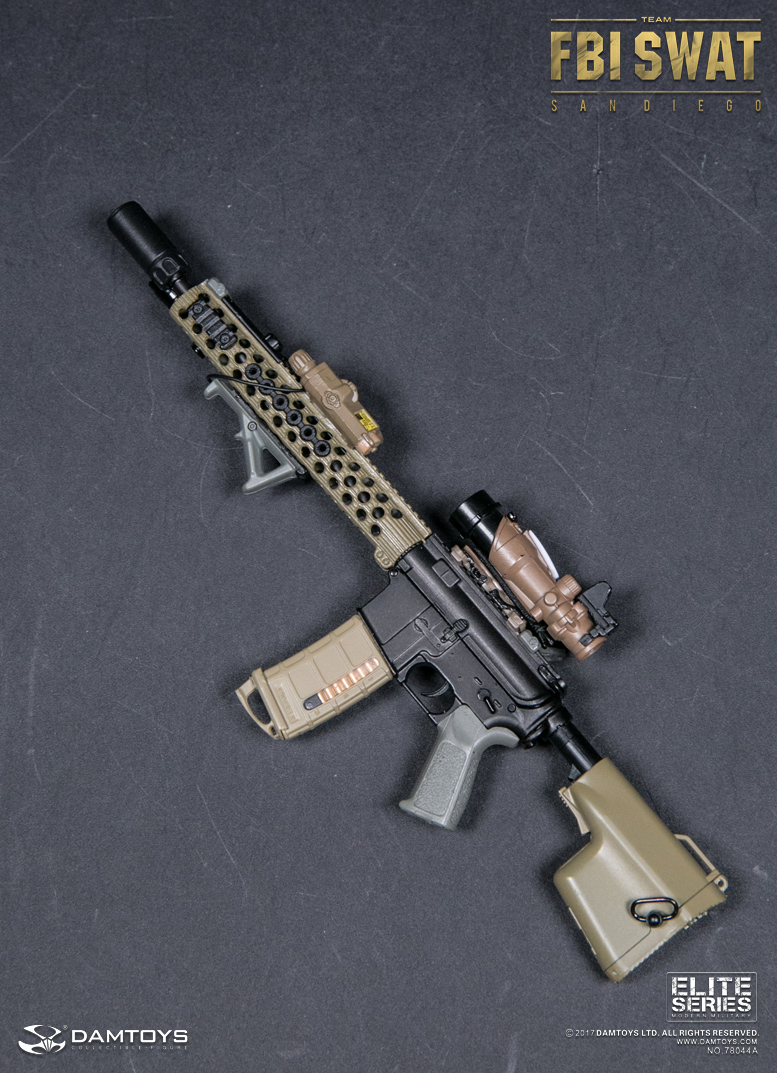 DAMTOYS No.78044 FBI SWAT TEAM AGENT - SAN DIEGO