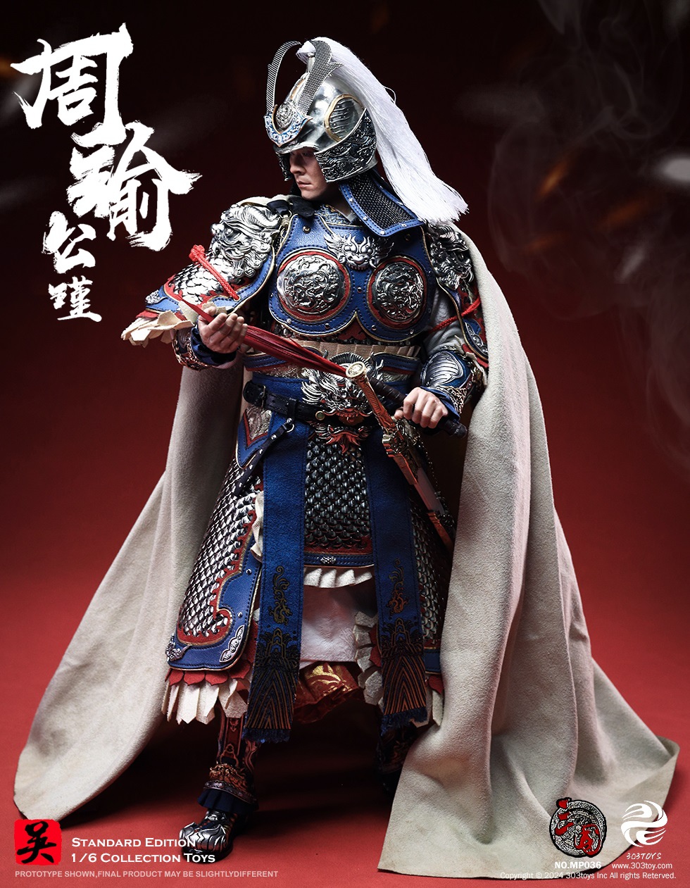 303TOYS MP037 THREE KINGDOMS SERIES - ZHOU YU GONGJIN (EXCLUSIVE EDITION)