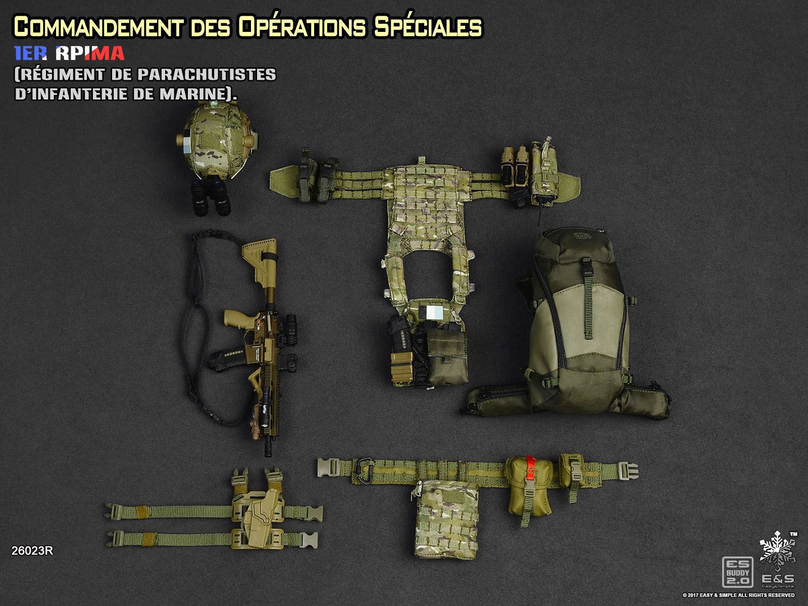 Easy&Simple 26023R Commandement des Opérations Spéciales