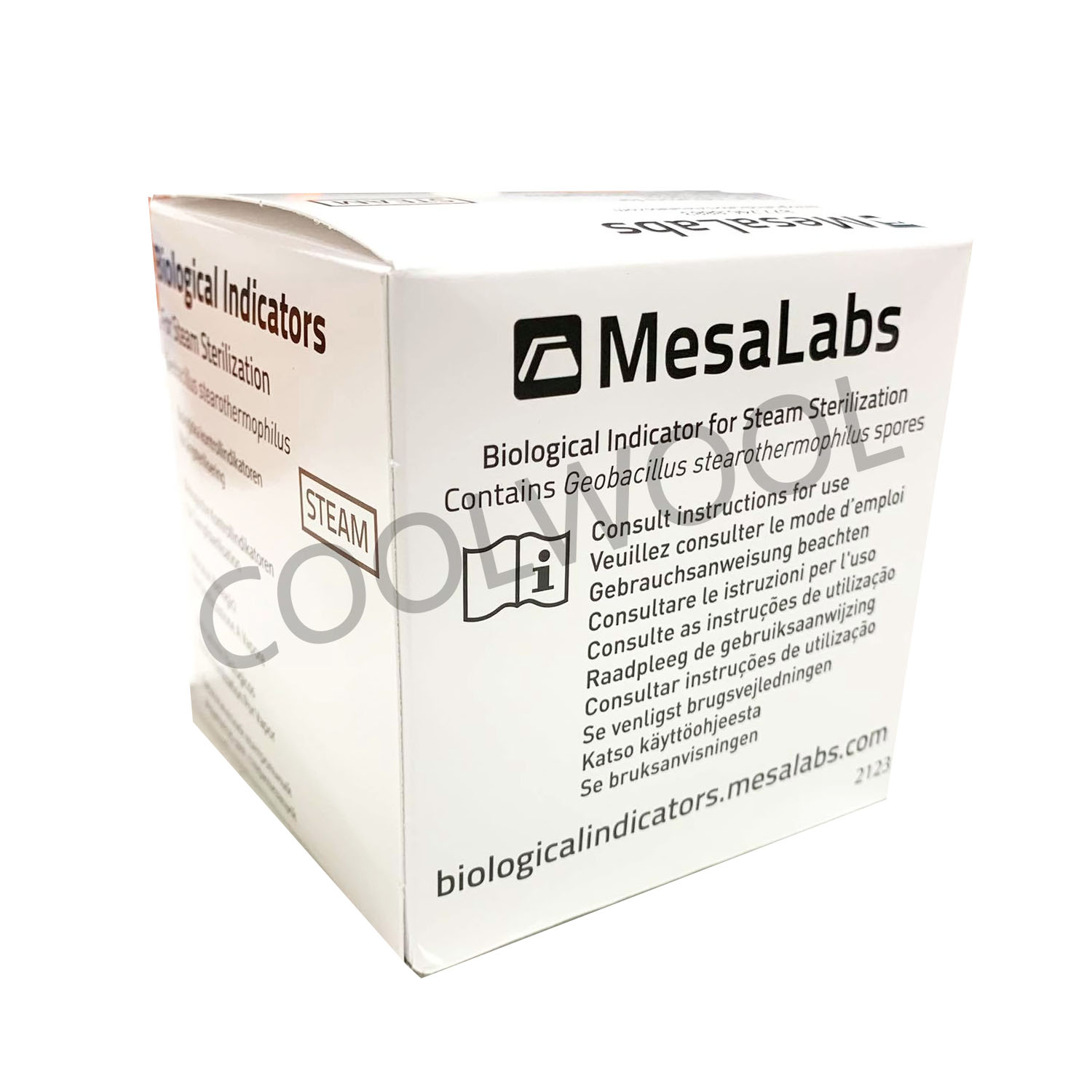 EZ test Steam G. stearothermophilus 10^5(100 bot/pkg)