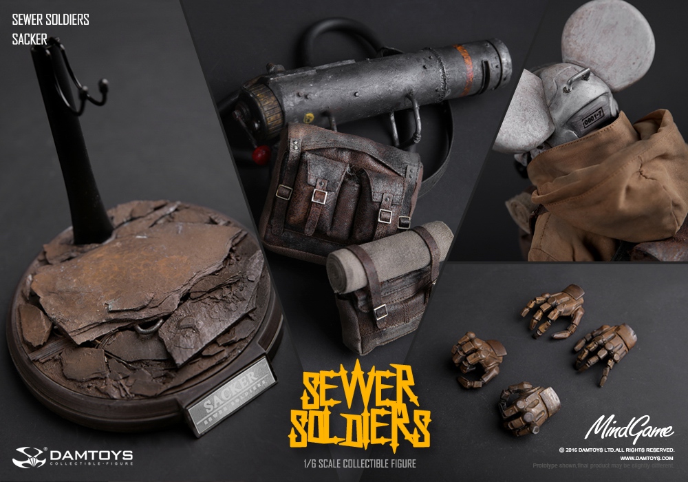 DAMTOYS MindGame Series ZP002 Sewer Soldiers - Sacker