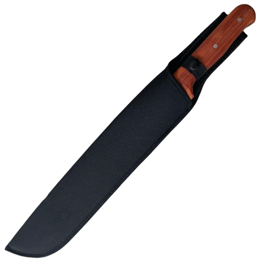 มีดมาเชเต้ มีดใบตาย มีดเดินป่า BUCK Knives Machete ขนาด 19.3 นิ้ว (49 ซม.) พร้อมซองไนล่อนร้อยเข็มขัดสำหรับเก็บมีด