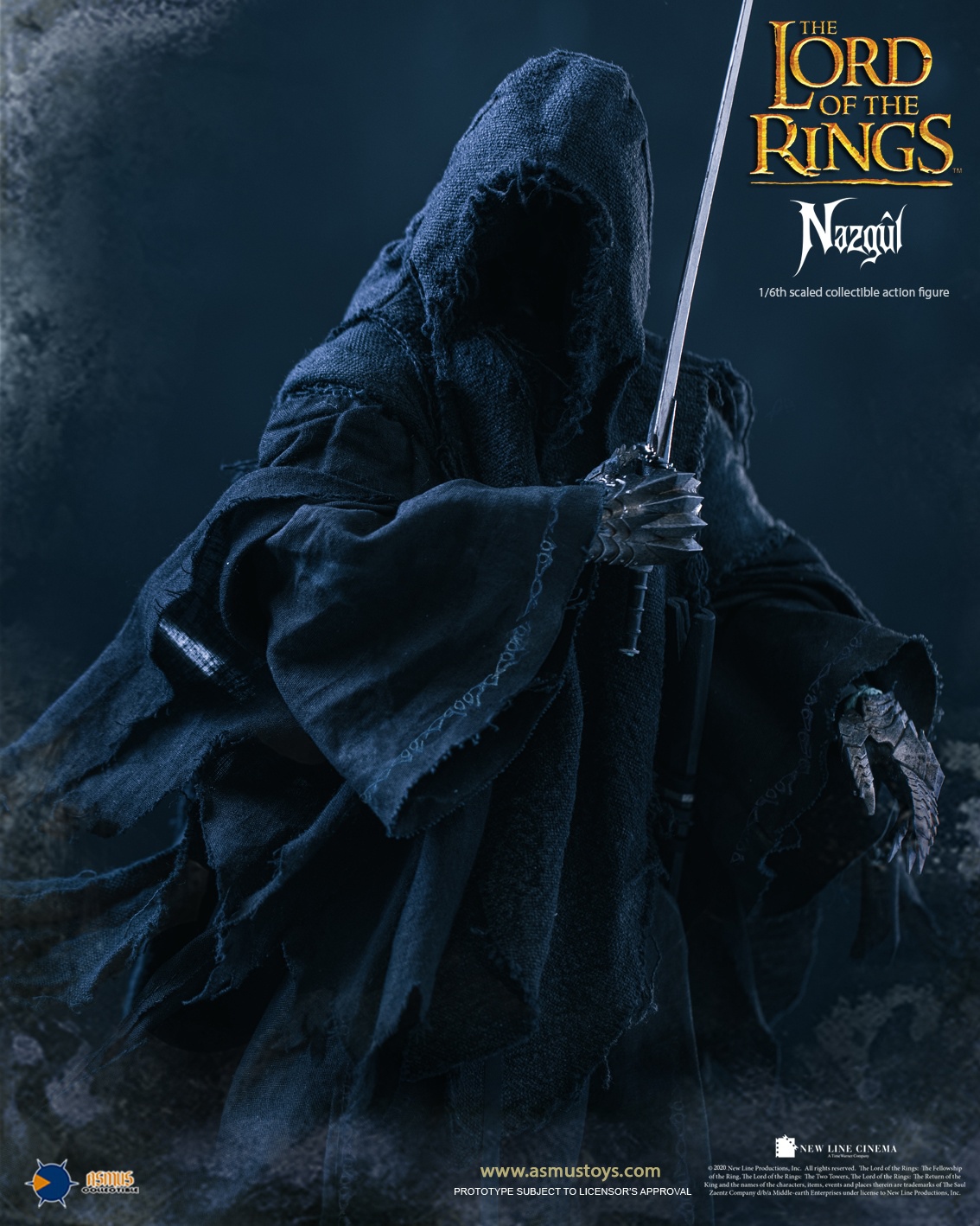 Asmus Toys LOTR005V2 1/6 The Lord of The Rings - Nazgûl