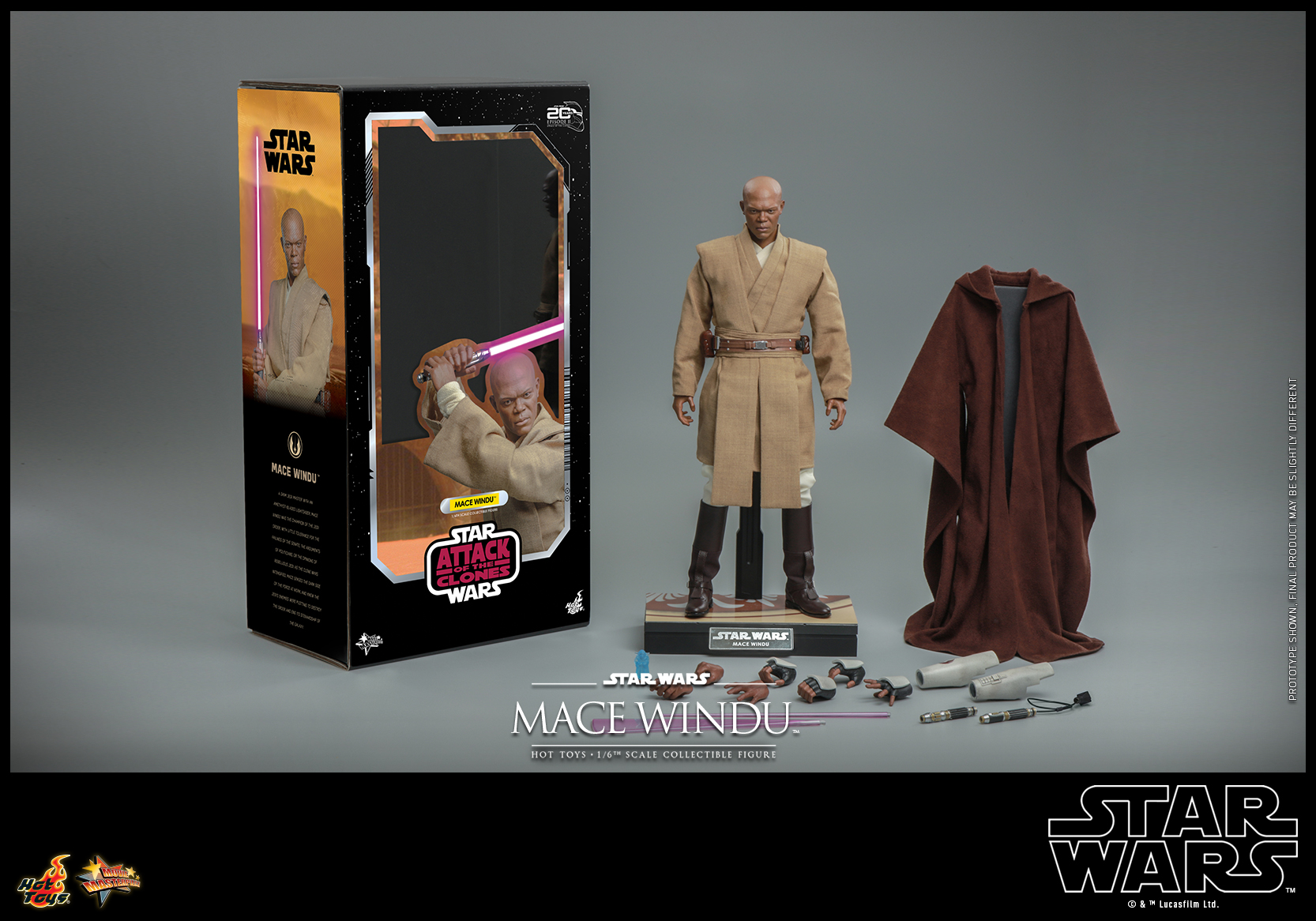 Hot Toys MMS681 1/6 Star Wars: Attack of the Clones™ - Mace Windu™