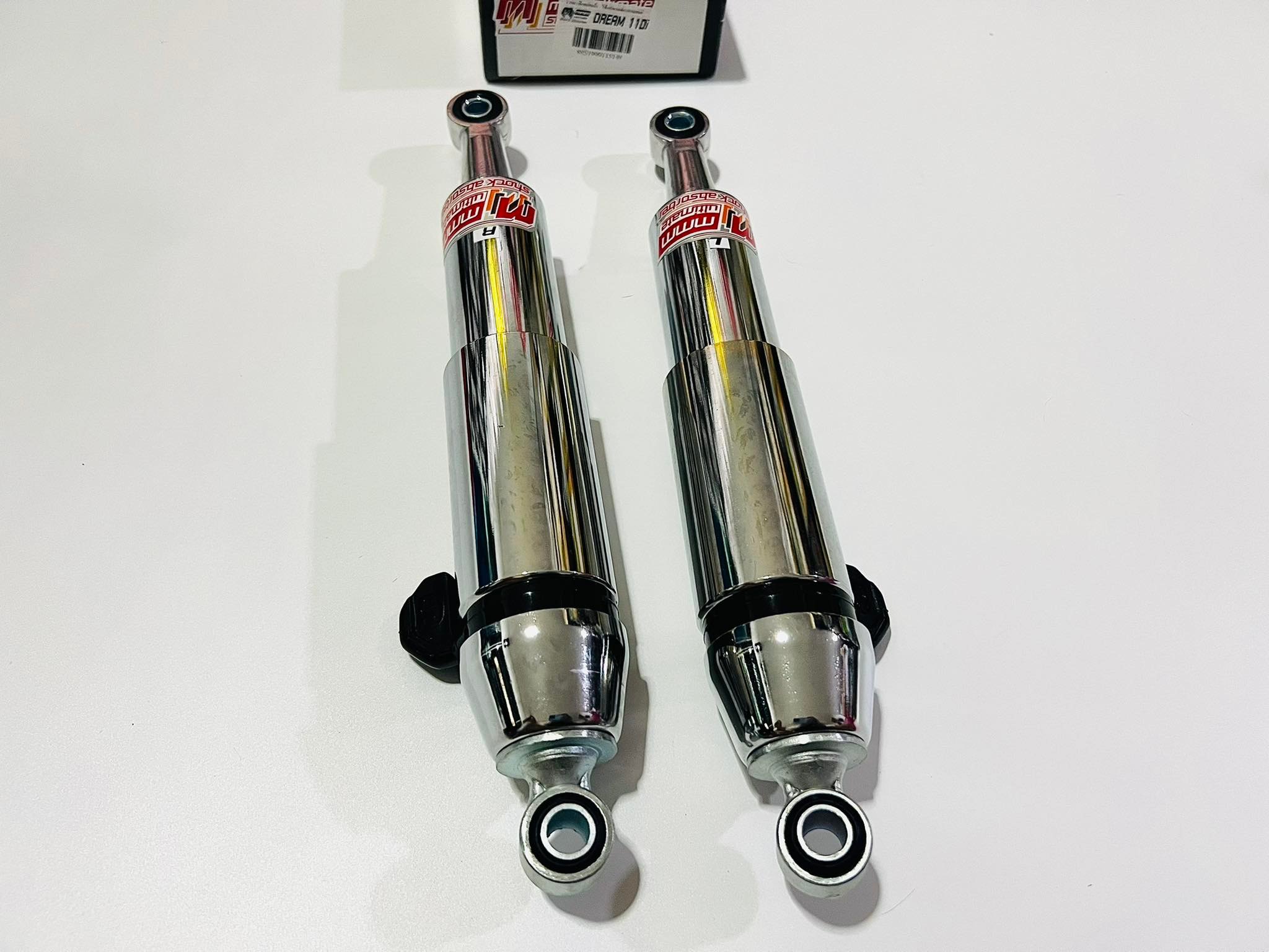 โช๊คหลังดรีม110i dream110i ปลอกชุบ L1-2